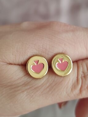 Kate Spade Spade Button Earrings